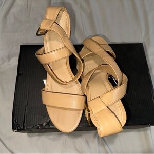 Forever 21 Beige Heels - Size 7.5